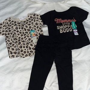 NWT baby girl set